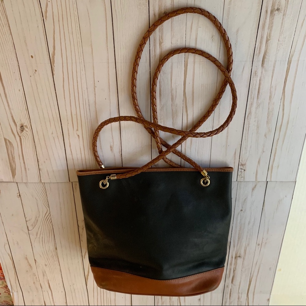 Vintage Black Cognac Bottega Veneta purse